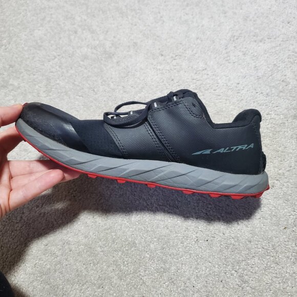 ALTRA Superior 5 Trail Running Shoes Sneakers Barefoot Minimalist Black M8 W9 - Picture 4 of 10